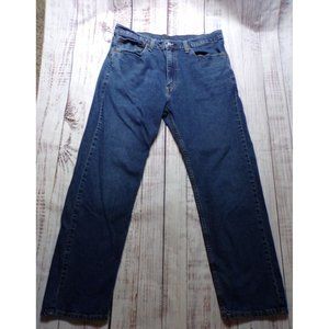 Levis 505 Mens Jeans Size 30x30 Straight Mid Rise 5-Pocket - 231482